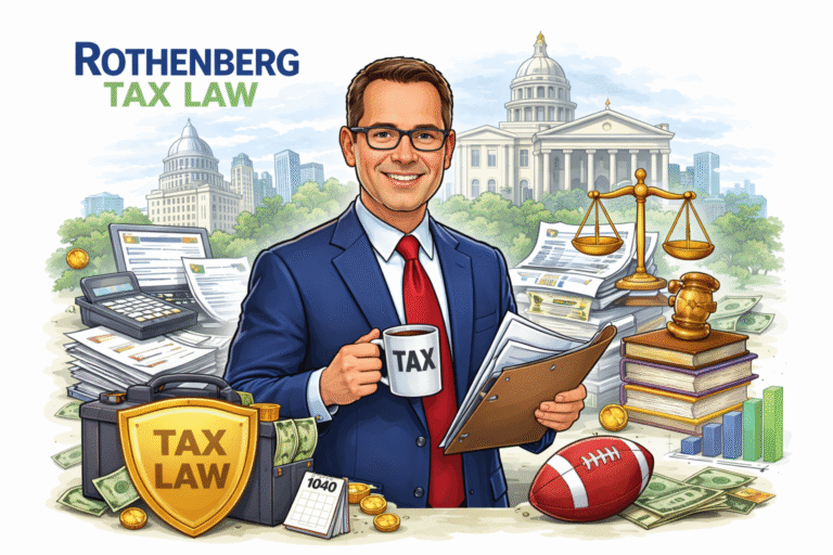 Lance Rothenberg, tax attorney at Rothenberg Tax Law, LLC
